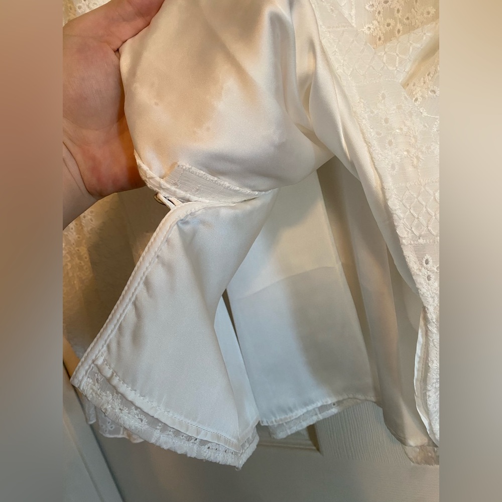 DREW Daphne ivory eyelet blouse - Picture 6 of 9